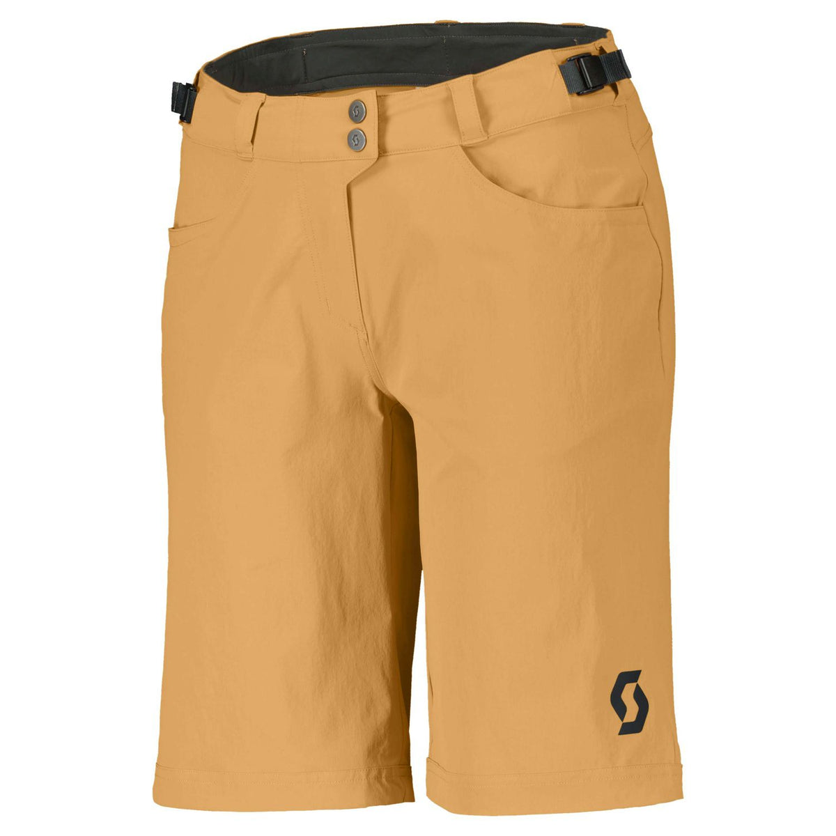 Pantalón Corto MTB Badana Scott Trail Flow Mujer Biscuit Beige