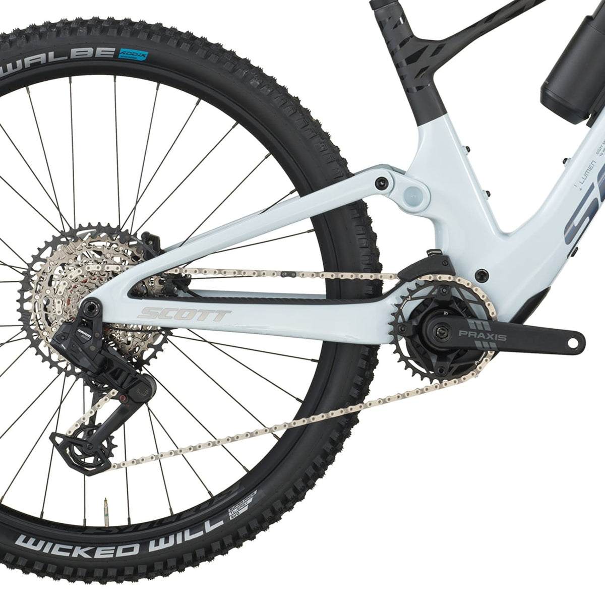Bicicletas Eléctricas eTrail Scott Lumen 910 2027 Cumulus White #4