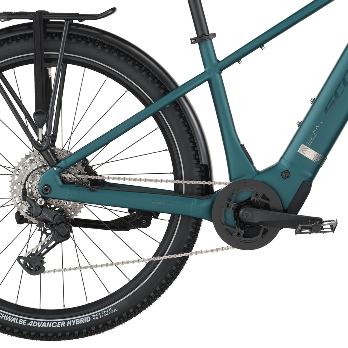 Bicicletas Eléctricas eUrbanas Scott Axis 30 2026 Cypress Green #4