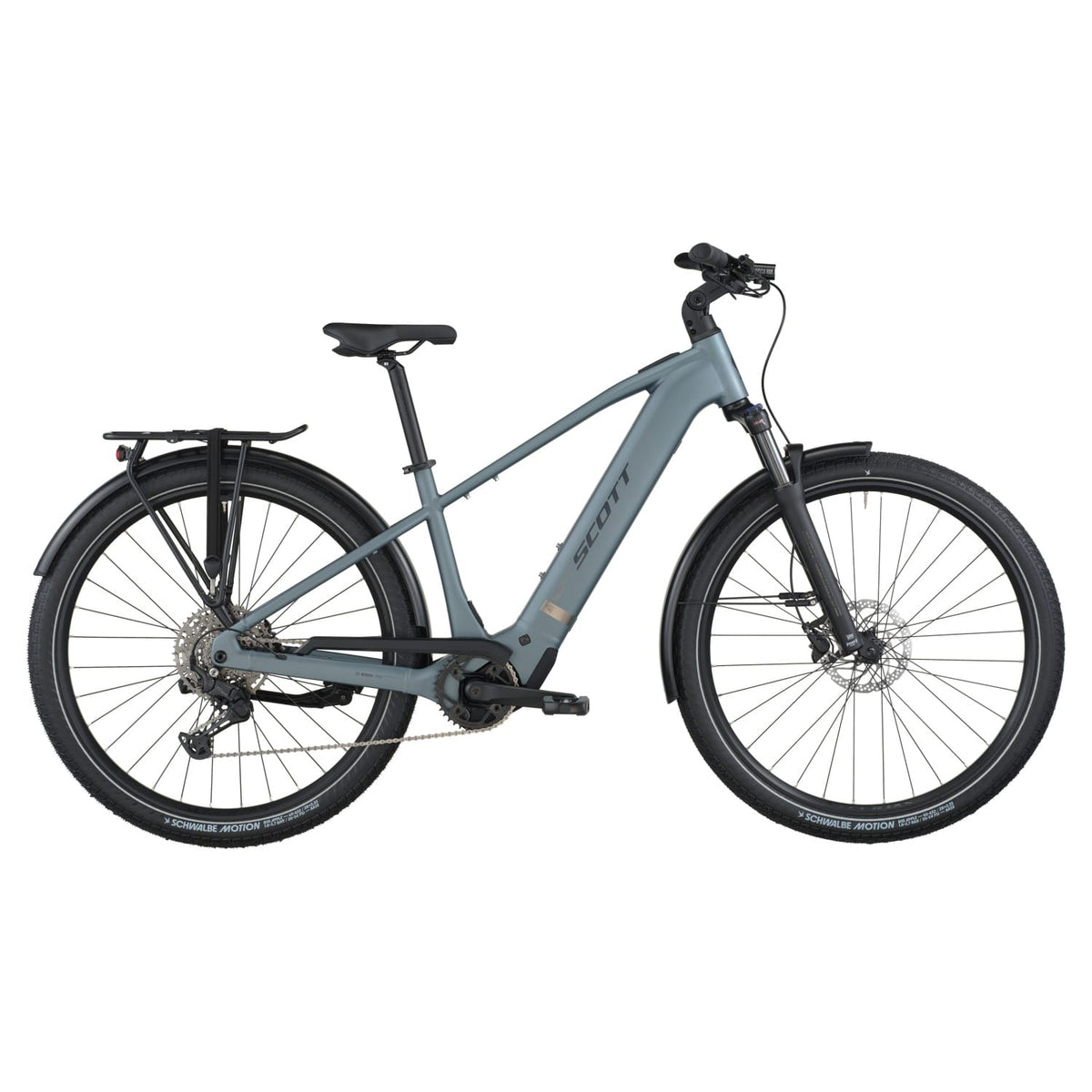Bicicletas Eléctricas eUrbanas Scott Sub Sport 20 2026 Hematite Blue #2