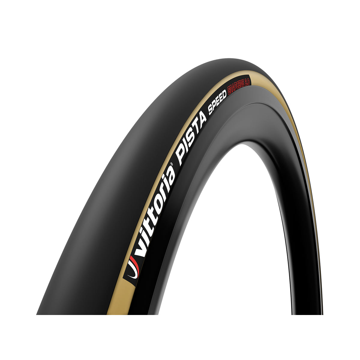 Cubierta Vittoria Pista Speed Tubular G2 Crema/Negro