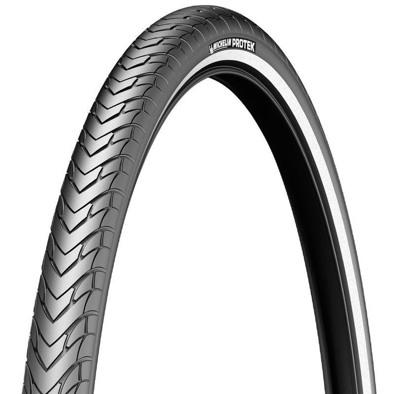 Cubierta Michelin Protek 26x1.85 Acces Line Reflectante Negro