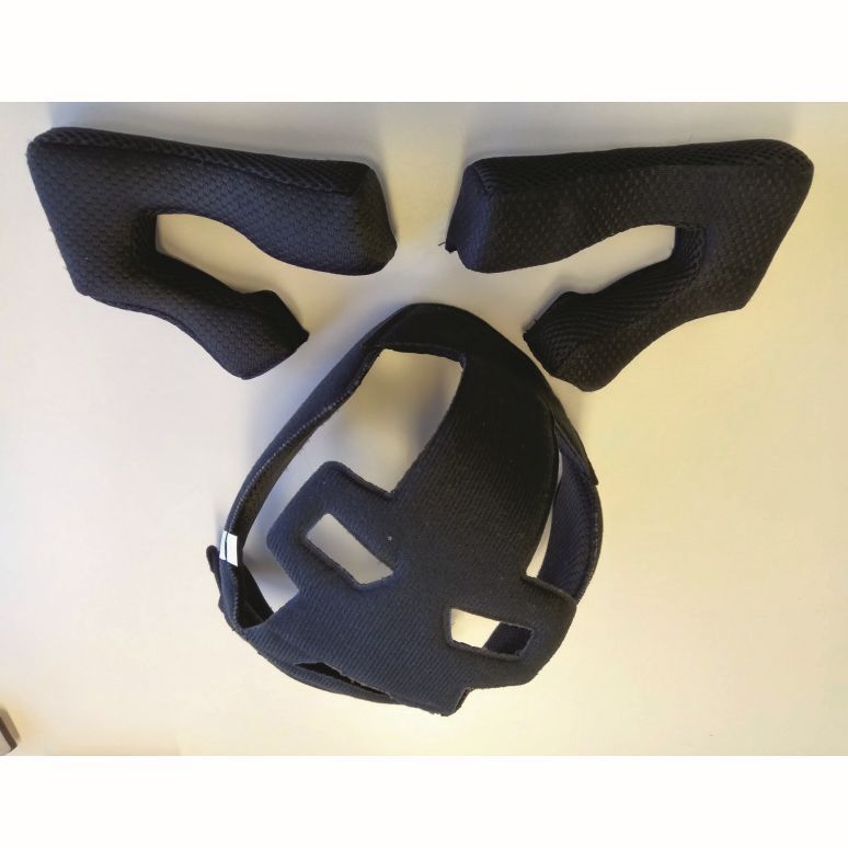 Almohadillas Casco Scott Nero Plus Negro