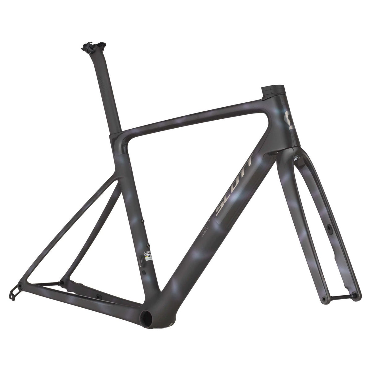 Cuadros Bicicleta Carretera Cuadro Scott Addict RC Ultimate HMX SL 2025 Sunbeam Black #3