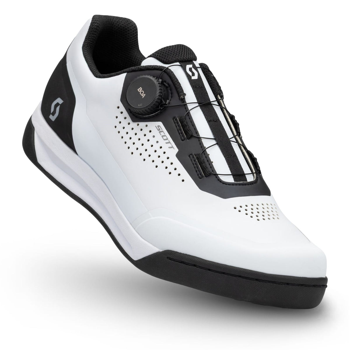 Zapatillas MTB Scott Volt Evo Clip BOA Blanco/Negro