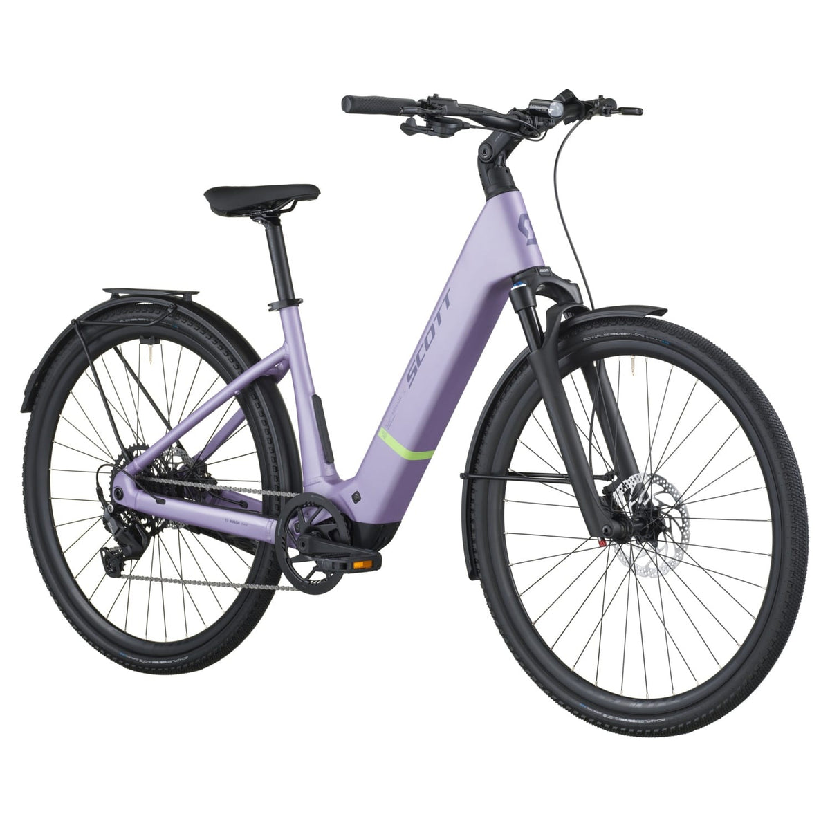 Bicicletas Eléctricas eUrbanas Scott Passage 20 Wave 2026 Lila Purple
