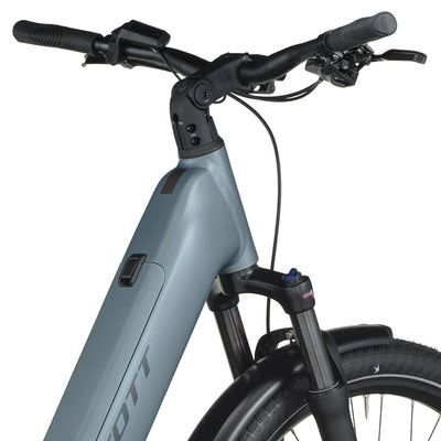 Bicicletas Eléctricas eUrbanas Scott Sub Sport 20 Wave 2026 Hematite Blue #7