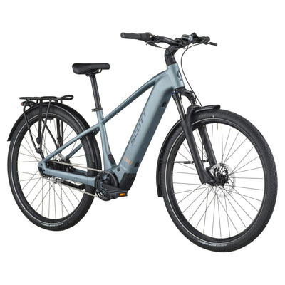Bicicletas Eléctricas eUrbanas Scott Sub Tour 40 2026 Hematite Blue