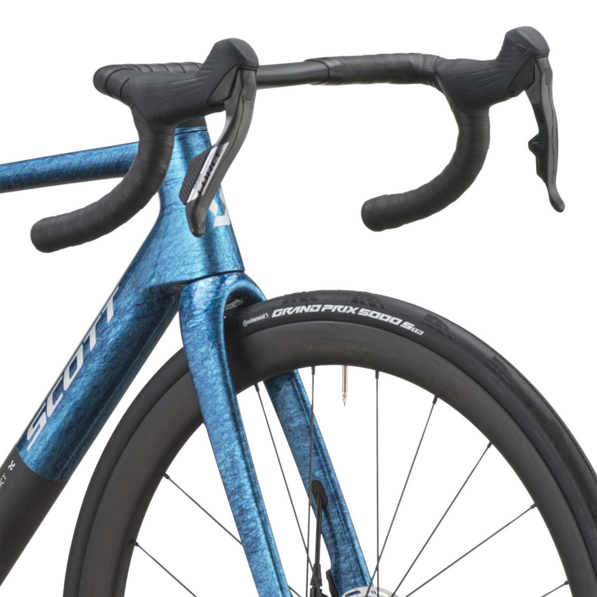 Bicicletas Carretera Scott Addict RC Team 2027 Watery Blue/Carbon Black #6