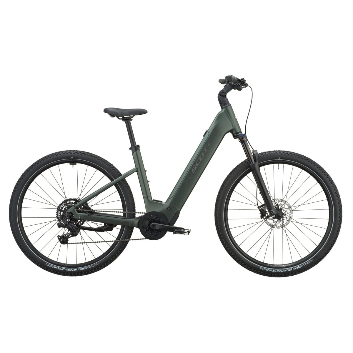 Bicicletas Eléctricas eUrbanas Scott Axis 40 Wave 2027 Kelp Green