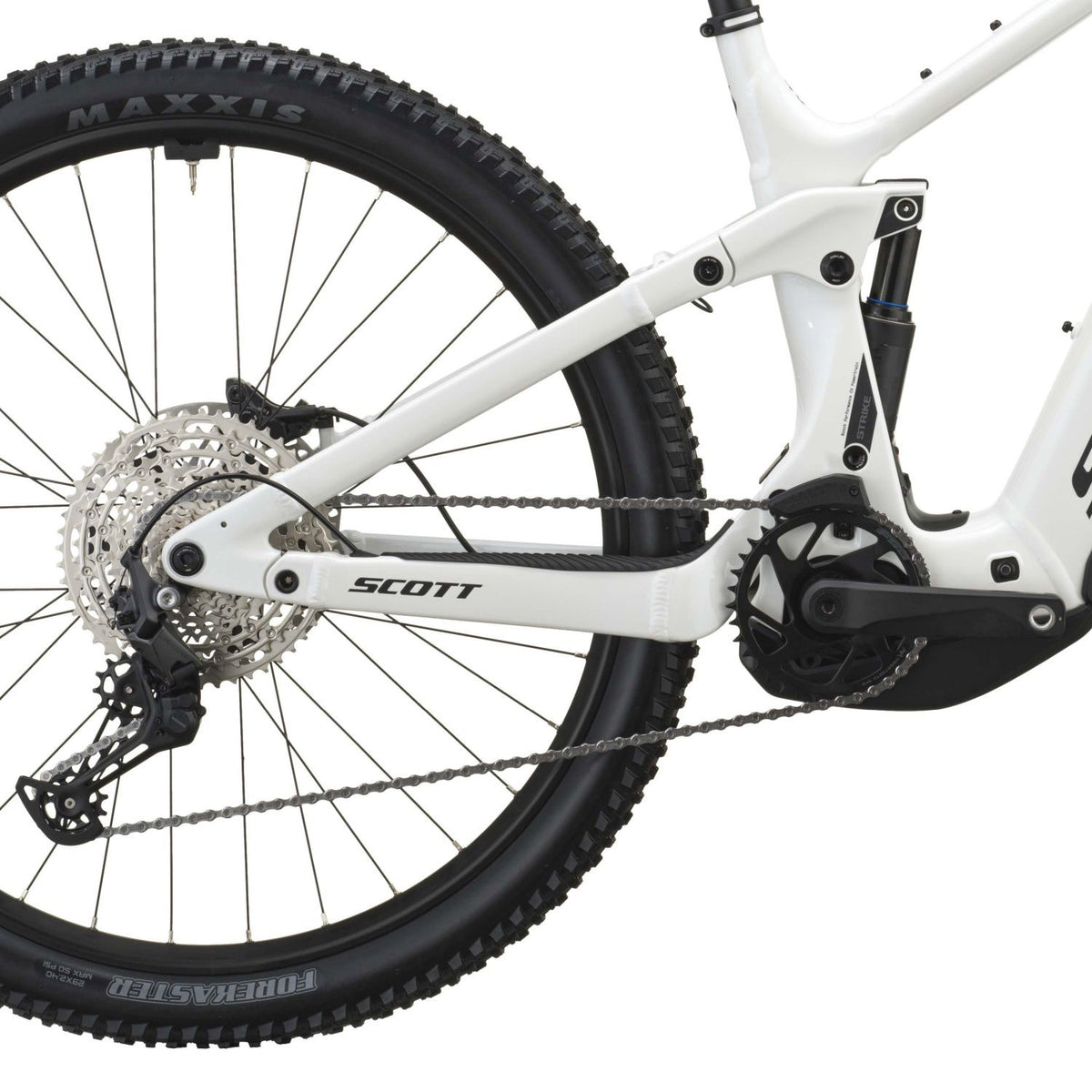 Bicicletas Eléctricas eTrail Scott Strike 40 2027 Pearl White #4