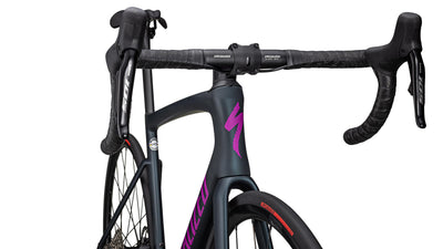 Tarmac SL7 Comp Shimano 105 Di2 Specialized 2023 Satin Metallic Deep Lake/Purple Orchid #5