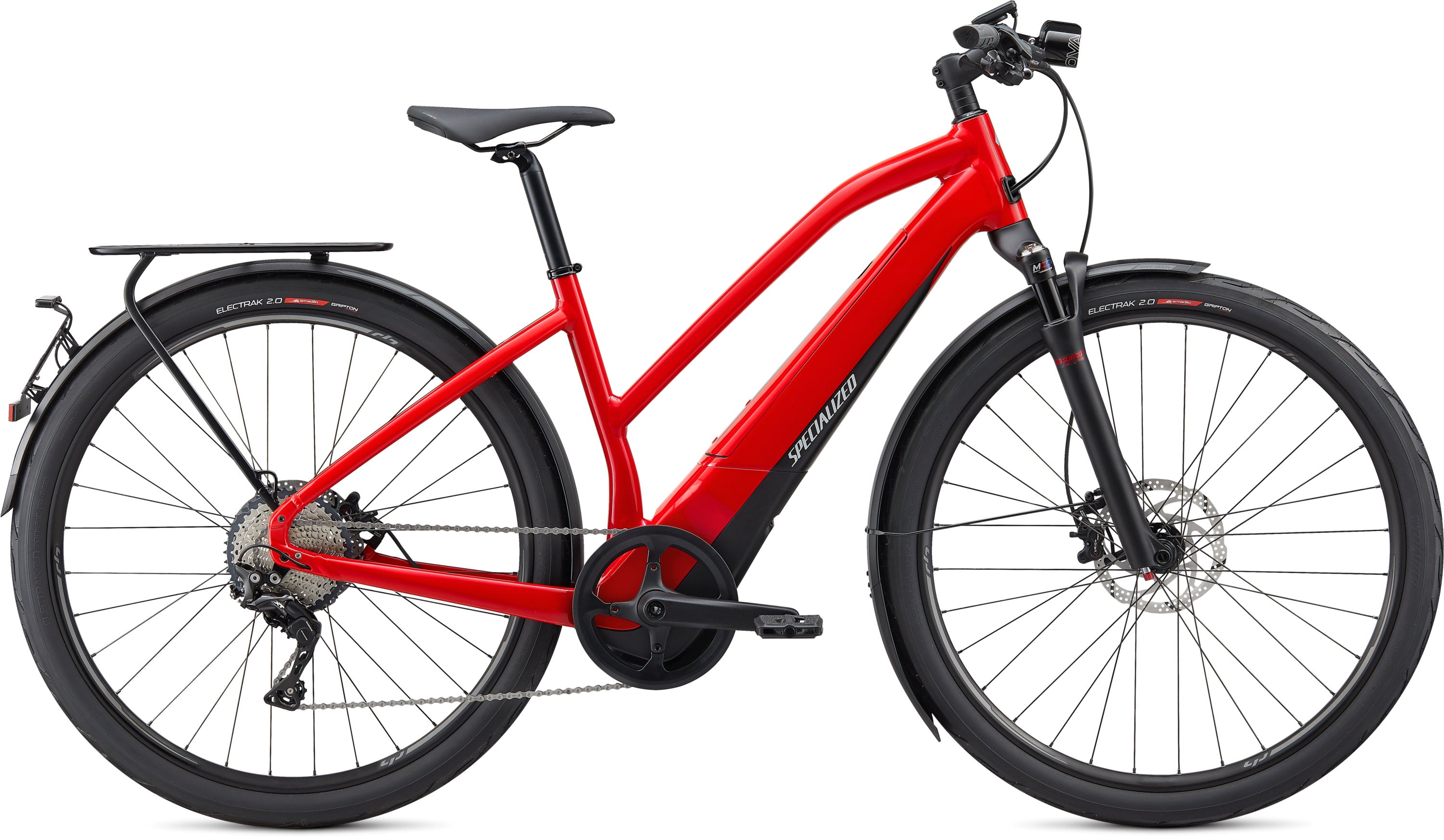 Specialized Turbo Vado 6.0 ST Flo Red W-Blue Ghost Pearl #2