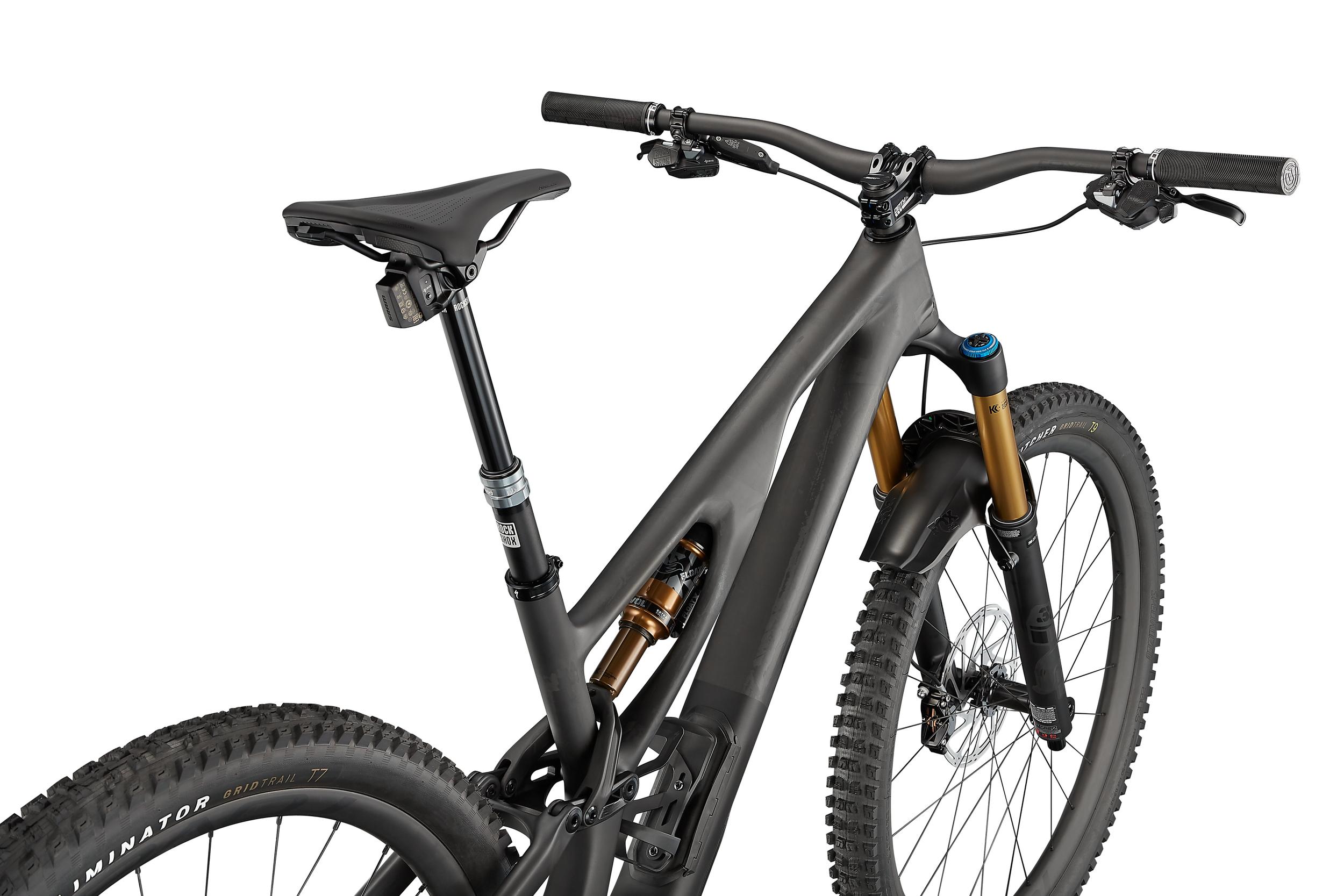 Specialized Stumpjumper Evo S-Works Satin Brushed Blackiquid Metal/Carbon/Black #3