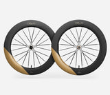 Oquo Road Wheelset RA80LTD CS Shimano HG Metallic Golden Sand Matt