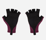 Hiru Short Gloves Garnet