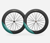 Oquo Road Wheelset RA80LTD CS Shimano HG Metallic Jade Matt
