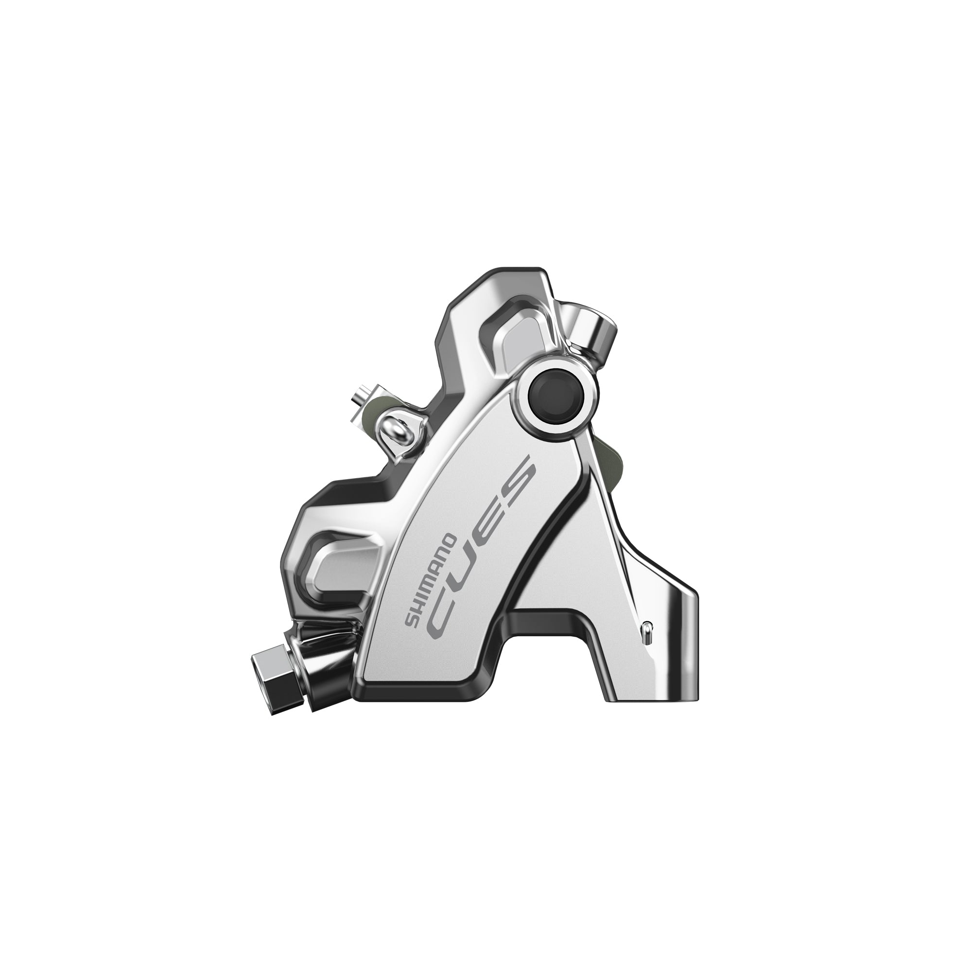 Pinza Freno Disco Hidráulico Shimano Cues BR-U6030-R 2 Pistones Flat Mount Trasera Plata #2