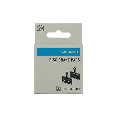 Pastillas Freno Disco Shimano BP-G04S-MX Metal Sin Aletas 1 Par Gris #3
