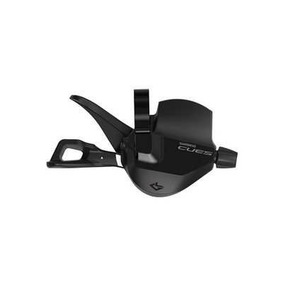Mando Cambio Derecho Shimano CUES SL-U6000-11RSET Abrazadera Rapidfire Plus 11v Optical Gear Display Negro