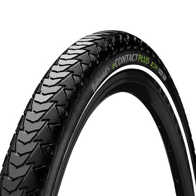 Cubierta Continental Econtact Plus 28X2.20 Rigida Negro Reflectante